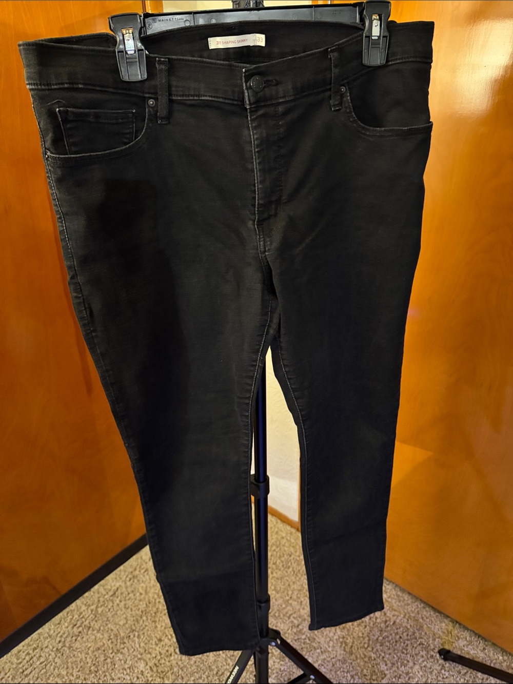 Levi's Black Skinny Jeans